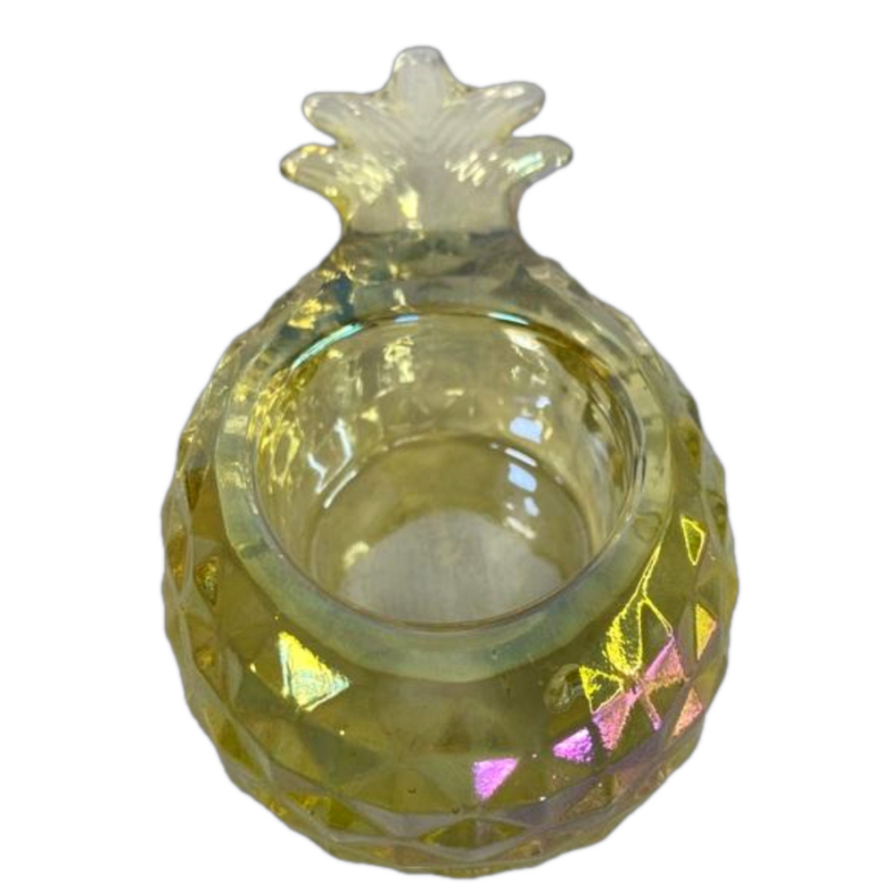 Yankee Candle pineapple tea light/votive candle holders. New qty 1